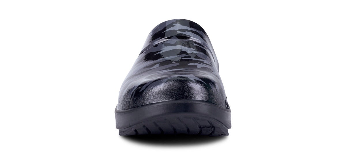 Black Camo Women's Oofos OOcloog Limited Edition Clogs | ahlcQwhI3a9