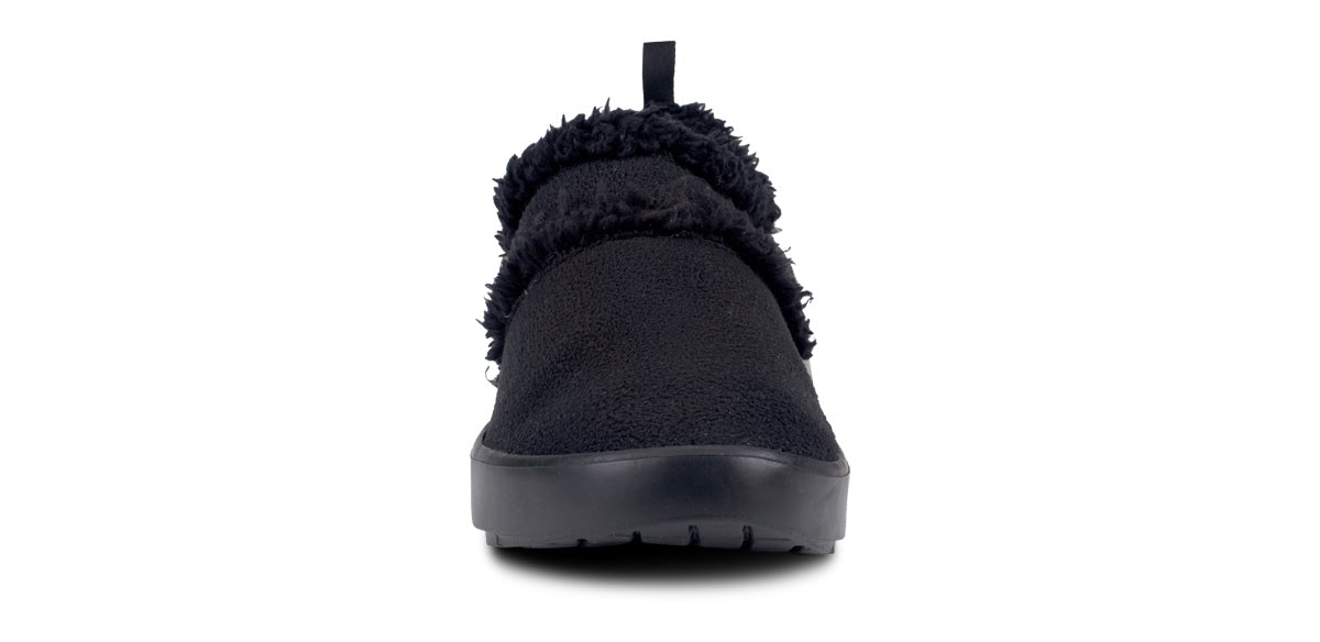 Black Women's Oofos OOcoozie Low Shoes | ZU7Bjmw3W2l