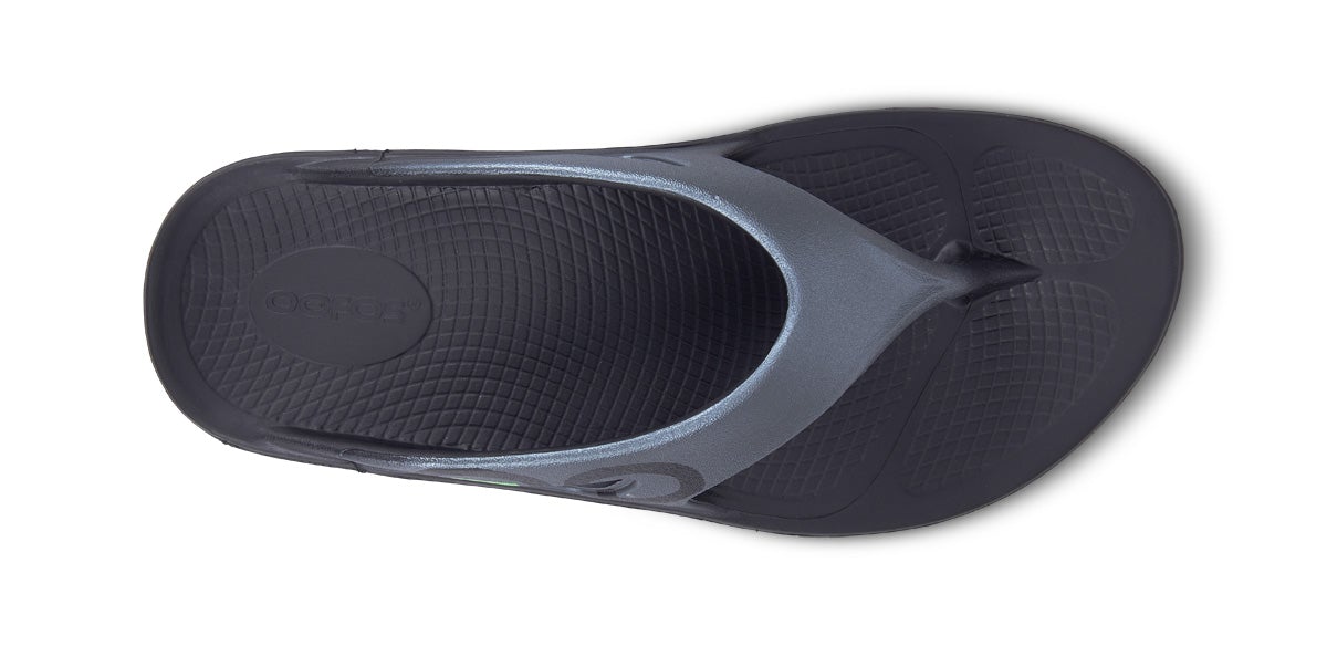 Deep Grey Men's Oofos OOriginal Sport Sandals | mgFYwTU0H4N