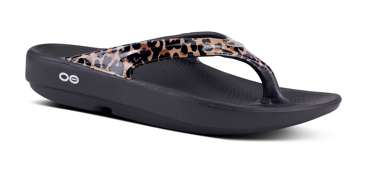 Leopard Women\'s Oofos OOlala Limited Sandals | Gfv4lkGan8S