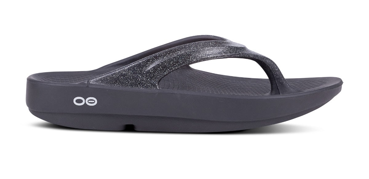 Platinum Women's Oofos OOlala Luxe Sandals | 6zLIhwZ5LLP