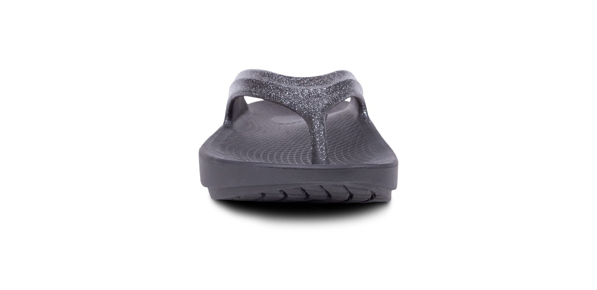 Platinum Women's Oofos OOlala Luxe Sandals | 6zLIhwZ5LLP