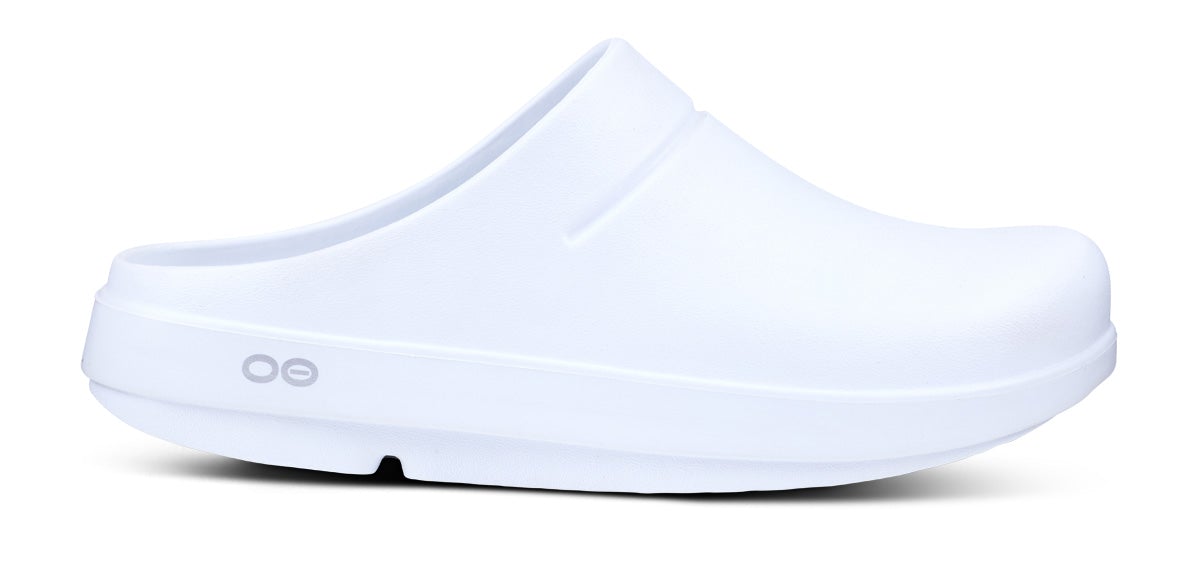 White Men's Oofos OOcloog Clogs | XKhd1hXakcU