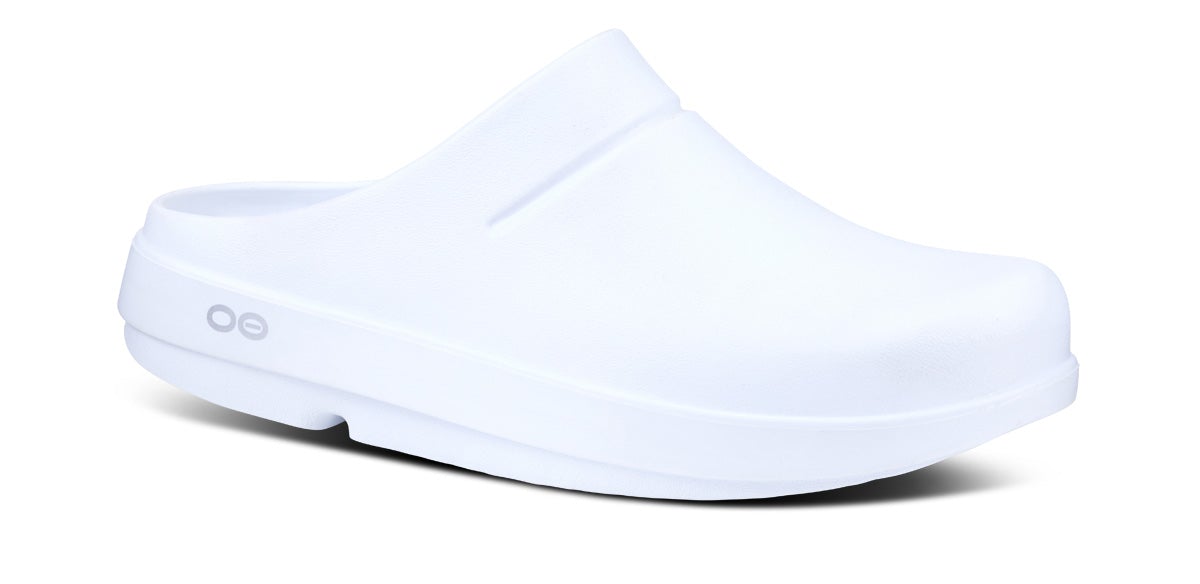 White Men\'s Oofos OOcloog Clogs | XKhd1hXakcU